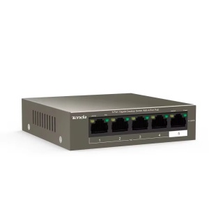 Svič 10/100/1000 5-port Tenda TEG1105P-4/4 PoE Port/63W