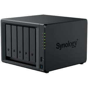 Synology DiskStation DS1525+ Tower, 5-Bays 3.5'' SATA HDD/SSD, 2 x M.2 2280 NVMe SSD slot, CPU AMD Ryzen V1500B 4-core 2.2 GHz, 8 GB DDR4 ECC SODIMM, 2x RJ-45 2.5 GbE LAN Port; 2x USB 3.2; 1 xUSB Type-C expansion port; 2.67 kg; 3yr warranty DS1525PLUS - Img 2