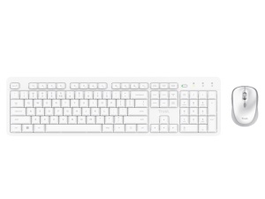 Tastatura+miš TRUST ODY II bežicna /US/bela