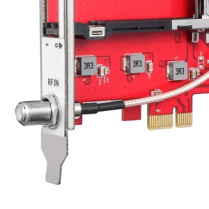 TBS6290SE DVB-T2/T/C Dual Tuner Dual CI PCIe Card - Img 2