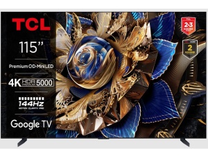 Televizor TCL 115X955Max/Mini LED/115"/4K/144Hz/Google TV/crna