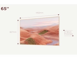 Televizor TCL 65A300W/QLED/65"/4K UHD/144Hz/Matte Screen/"Ai" Art/Google TV/frame - Img 2