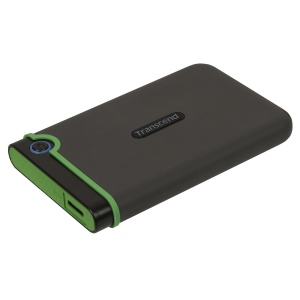 Transcend External HDD 2TB, StoreJet M3, USB 3.1 Type-C, 2.5", Anti-shock system, Backup software, 189g, Iron Gray TS2TSJ25M3C