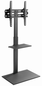 TVS-55T-02 Gembird Mobilni sto,tilt, 32-55, crne boje - Img 2