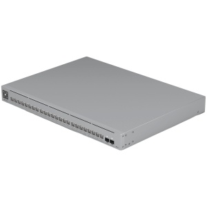 Ubiquiti 24-port, Layer 3 Etherlighting switch with 2.5 GbE, 8x 2.5 GbE RJ45 ports, 16x GbE RJ45 ports, 2x 10G SFP+ ports USW-PRO-MAX-24-EU - Img 3