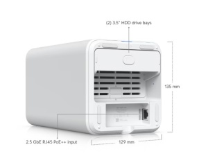 Ubiquiti UniFi NAS 2-Bays UNAS-2-W-EU - Img 3