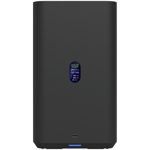 Ubiquiti UniFi UNAS-2-B-EU Network Attached Storage with (2) 3.5inch HDD bays, 2.5 GbE networking, USB-C connectivity, and an included PoE++ adapter, all in a compact footprint, black UNAS-2-B-EU - Img 3