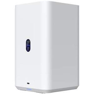 Ubiquiti UniFi UNAS-2-W-EU Network Attached Storage with (2) 3.5inch HDD bays, 2.5 GbE networking, USB-C connectivity, and an included PoE++ adapter, all in a compact footprint UNAS-2-W-EU - Img 1