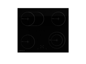 Ugradna ploca TESLA HV6420SB/staklokeramicka/4 zone/60cm/crna - Img 2