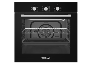 Ugradna rerna TESLA BO600SB ventilatorska/60L/mehanicka/crna