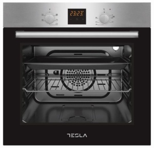 Ugradna rerna TESLA BO700SX ventilatorska/56L/mehanicka/inox