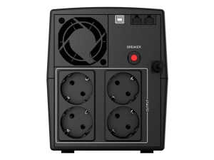 UPS NJOY UPLI-LI100KE-CG01B 1000VA/600W/4xšuko - Img 2