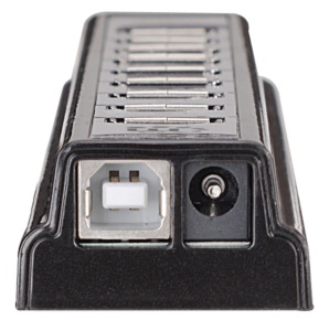 USB HUB 10port Manhattan 161572 2.0/480Mbps/Crni - Img 3