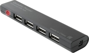 USB Hub 4 port Defender 2.0 Black Quadro Promt - Img 2