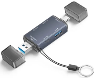 USB smart card reader Kettz KT-CR61 6u1 SD 3.0 TF 5Gbps