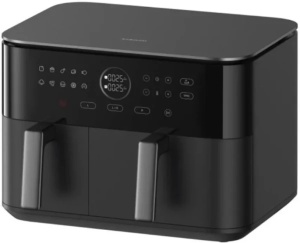 XIAOMI Dual Zone BHR07SGEU Airfryer,Crna,2700W,10l