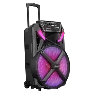 Zvučnik Mikado MD-BT123 30W, USB, Bluetooth, micro SD + mikrofon crni - Img 4