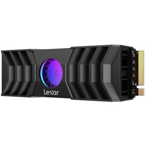 1TB High Speed PCIe Gen5 x4 M.2 NVMe up to 12,000 MB/s read and 11,000 MB/s write, RGB FAN heatsink LNM1090001T-RNANG - Img 2