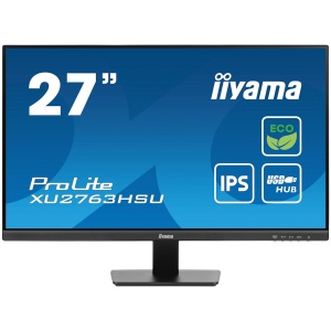 27" ETE IPS-panel Green Choice, EyeComfort / EyeSafe 2.0, 1920x1080@100Hz, 250cd/m², Speakers, HDMI, DisplayPort, 3ms GTG, FreeSync, USB 2x 3.2 XU2763HSU-B1 - Img 1