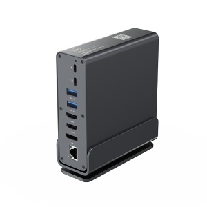 A-CF-COMBO15-01 Gembird USB Type-CF 15-in-1 multi-port adapter (USB hub, Type-CF, HDMI, DP, LAN,3,5) - Img 2