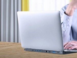 A-CM-COMBO9-01 Gembird USB Type-C 9-in-1 multi-port adapter USB hub+HDMI+VGA+PD+card reader+LAN+3.5m - Img 3