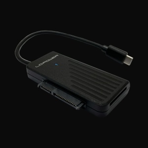 Adapter LC Power LC-ADA-USB-SATA-NVME USB-C Adaoter za 2.5" HDD/SSD + M.2 Nvme SSD (USB 3.2 Gen 2x1)