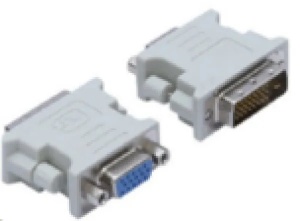 Adapter Stars Solutions DVI na VGA beli - Img 2