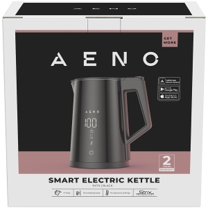 AENO Electric Kettle EK7S Smart: 1850-2200W, 1.7L, Strix, Double-walls, Temperature Control, Keep warm Function, Control via Wi-Fi, LED-display, Non-heating body, Auto Power Off, Dry tank Protection AEK0007S - Img 3