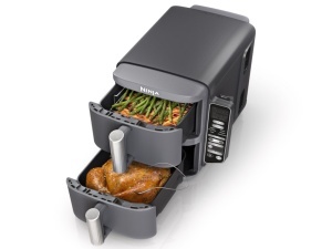 Air fryer NINJA SL451EU 6u1/dupla korpa/2470W/9.5L/siva - Img 11