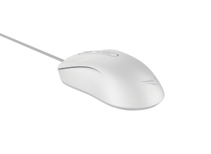 Alcatroz Asic 3 USB Optical Mouse White