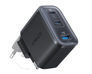 ANKER Nano 70W GaN zidni brzi punjač, 3-porta (2x USB-C i 1x USB-A) crni - Img 5