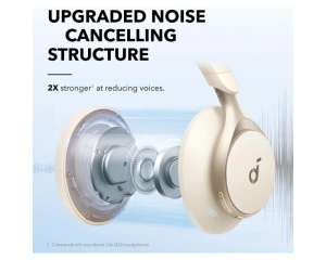 ANKER Soundcore Space One ANC BT slušalice bele - Img 3