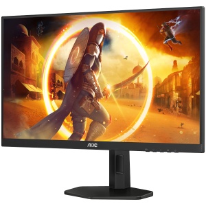 AOC Monitor Gaming 27G4X 27" IPS, 16:9, 1920x1080 3H, 180Hz, 0.5ms, 300 cd/m2, 1000:1, USB Hub 3.2, HDMI, DP, 3G-SYNC Compatible + Adaptive Sync, 2 W x 2, Full Ergonomic, Black-Red, VESA 3y 27G4X * - Img 2