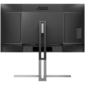 AOC Monitor LED U27U3CV Business 27'' 4H, Nano IPS, 3840x2160, 60Hz, 1300:1, 4ms, HDR400, 2xHDMI, 1xDP, USB-C 96W, USB hub, KVM, LAN RJ45, Speakers, Full Ergonomic, 3y U27U3CV. - Img 4