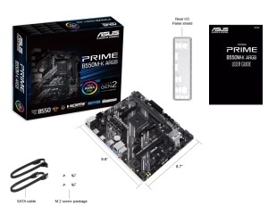 ASUS PRIME B550M-K ARGB matična ploča - Img 2