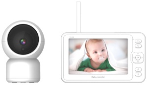 Baby kamera KBM-308 sa 5.0 inca monitorom, 2.0MP, 3.6mm, IR5m - Img 4