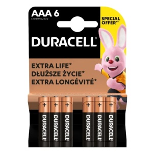 Baterija Duracell Basic AAA 6/1 pakovanje - Img 2