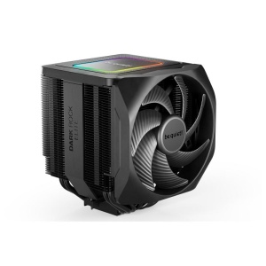 be quiet! Dark Rock ELITE [LGA-1851 Default ILM and RL-ILM support], ARGB LEDs, Two Silent Wings 135mm PWM fans 23.3dB(A), Seven high-performance copper heat pipes BK037