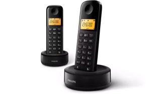 Bežični telefon Philips DB1602B/53 dve slušalice *