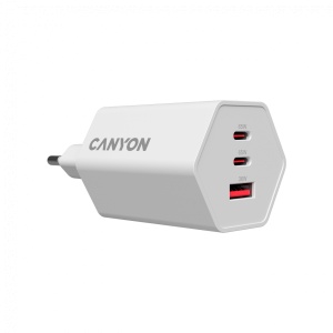 CANYON charger HEXAGON 65 GaN 65W 2xPD 1xQC EU White CND-CHAHEX65W - Img 4