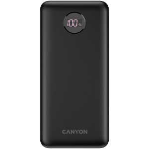 CANYON power bank PB-2002 LED 20000 mAh PD 20W QC 3.0 Black CNE-CPB2002B - Img 1