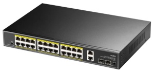 Cudy GS1026PS2 24-Port Gigabit PoE+ Switch with 2 Uplink Gigabit Ports and 2 Gigabit SFP Slots 300W - Img 7