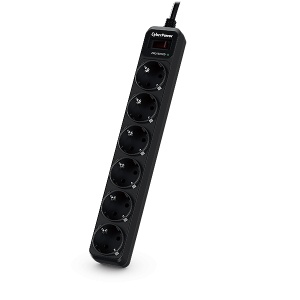 CyberPower produžni kabl sa prenap.zaštitom 6xŠuko,kabl 1,8m - Img 2