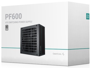 DeepCool PF600X Napajanje 80PLUS 600W 1x 20+4pin, 2x 4pin, 1x PCI-E(6+2)x2, 1x EPS 8pin(4+4), 120mm - Img 4