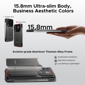 Doogee Blade20 Ultra 8+512 Obsidian Red - Img 3