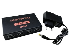 E-GREEN 2.0 HDMI spliter 4x out 1x in 4K x 2K - Img 2