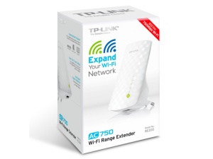 Ekstender dometa TP-LINK RE200 Wi-Fi/AC750/433Mbps/300Mbps/1xLAN/3 interne antene* - Img 2