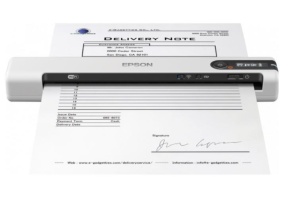 Epson Scanner WorkForce DS-80W, Portable, CIS, A4, 4 s/page, WiFi, USB, Baterija B11B253402