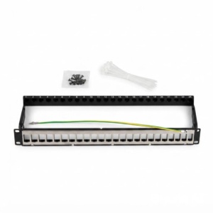 ExeLink Patch Panel cat6 24P 19 1U bez modula, sa uzemljenjem - Img 3