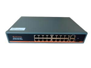 ExeLink SFG1219DP neupravljvi switch 16x10/100 Base-TX(POE/POE+) 2x10/100/1000 Base-T, 1x1000 Base-X SFP porta - Img 3